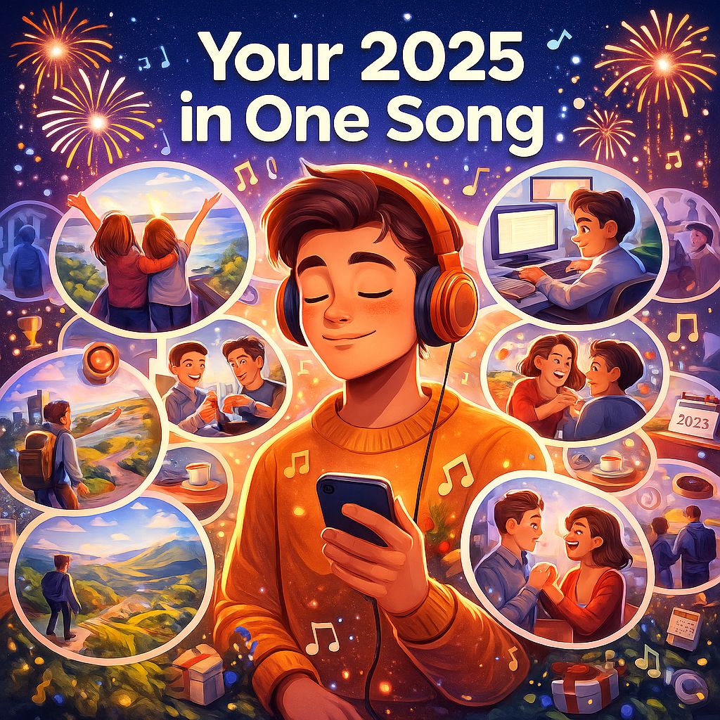 O teu 2025 numa só canção
